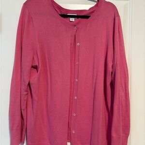 Old Navy Women's rose Pink Cardigan Sweater